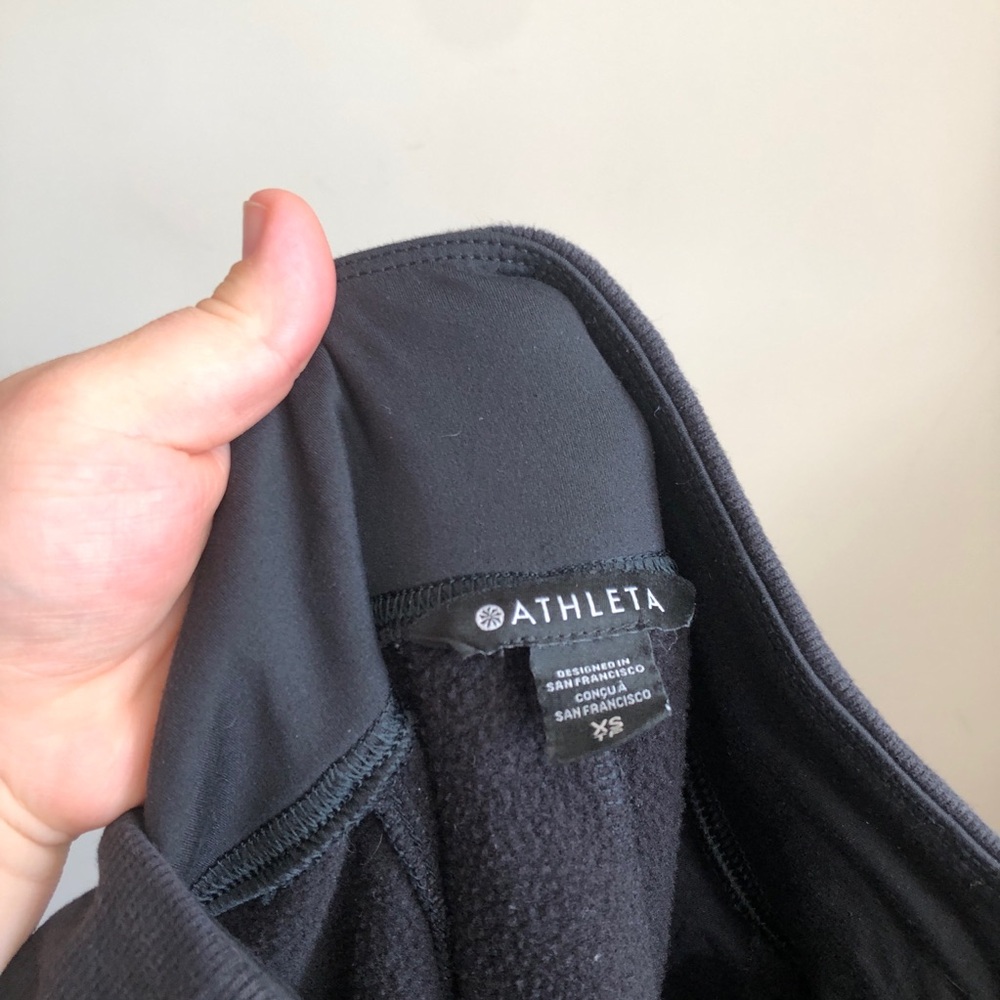 Women's Athleta Black Wide-Leg Pants - Picture 5 of 5